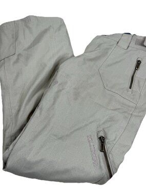 Boulder Gear Sz 4 (Actual 25 Adjusts x 29) Women's Ski Pants Tan Lined GUC